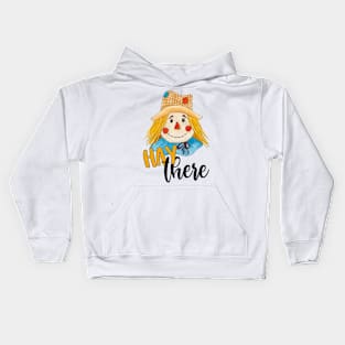 Hey There Scarecrow Kids Hoodie